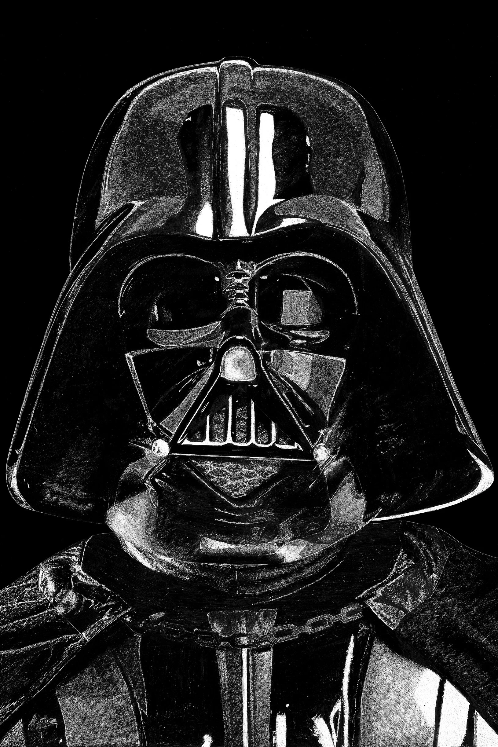 Darth Vader print — Artness! by Justin Brown